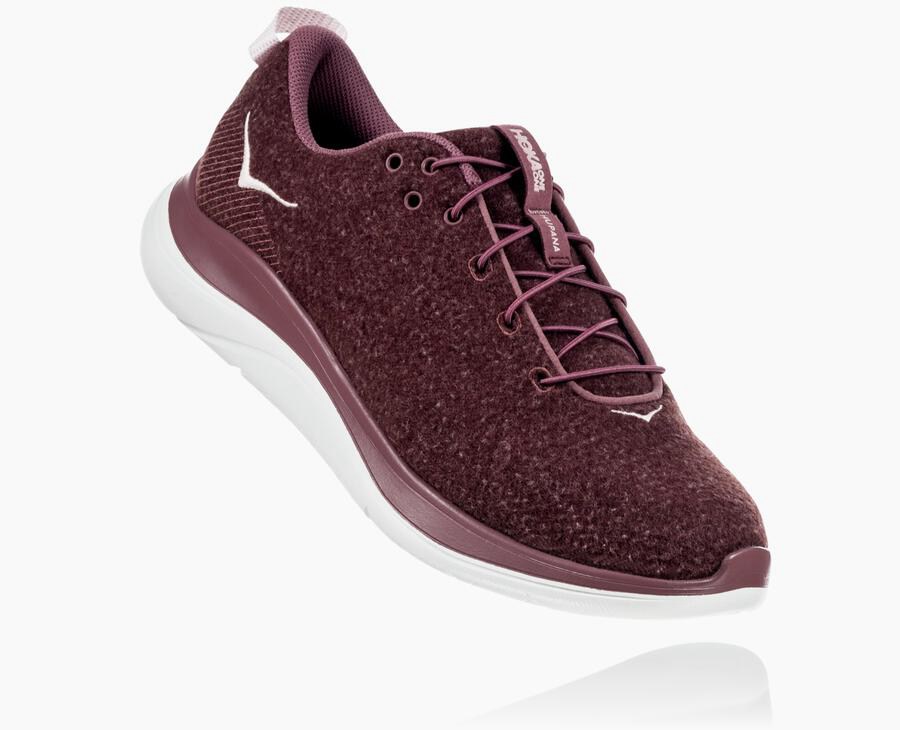 Tenis Hoka One One Mujer Marrom - Hupana Flow Wool - ZFLS06958